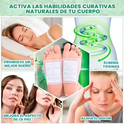 Parches KINOKI: Despierta renovado y libre de toxinas, naturalmente.