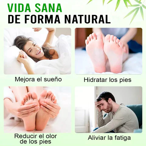 Parches KINOKI: Despierta renovado y libre de toxinas, naturalmente.